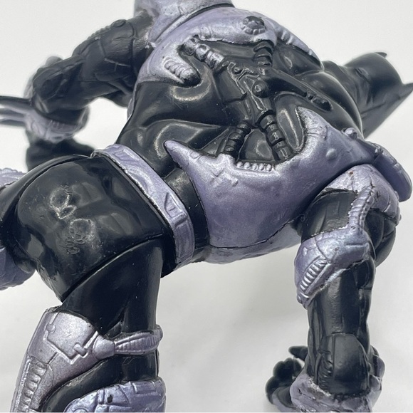 Batman Action Figure - Black and Gray DC Comics. I am Batman.  1996. Vintage. - Picture 4 of 7